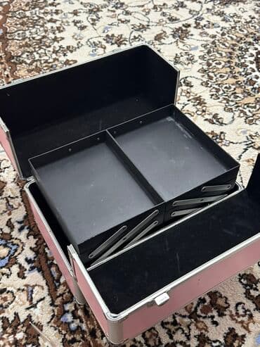 пластиковые контейнеры с крышкой купить бишкек: Кейс-органайзер для косметики/инструментов - Жесткий чемодан на — 3