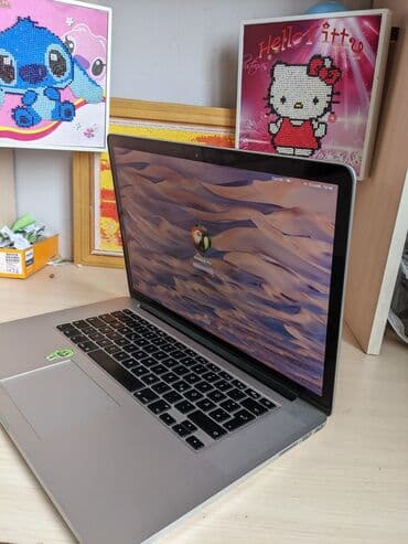 Электронные книги: Ноутбук, Apple, 16 ГБ ОЗУ, Intel Core i7, 15 ", Б/у, Для работы, учебы, память SSD — 4