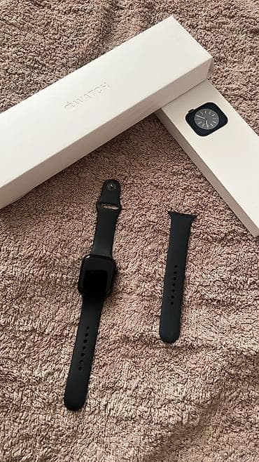 samsung galaxy tab s3: Смарт‑часы в стиле Apple Watch, корпус черный, экран прямоугольный с — 3