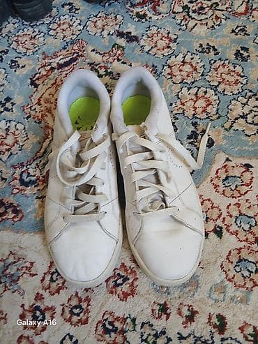 Личные вещи: Мужские кроссовки, 37.5, Nike, Б/у, цвет - Белый — 2