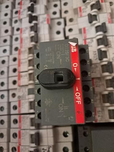 Үй жана бакча: Ручной рубильник-переключатель ABB OT63F3C - Серия: ABB OT — 2
