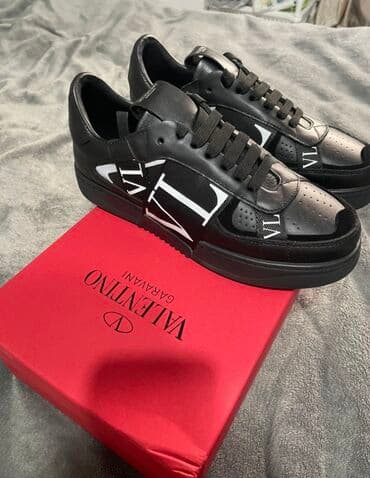 Мужские кроссовки, 39, Valentino, Новый, цвет - Черный, Самовывоз