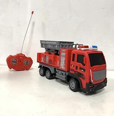 самолетики, вертолеты, катера: Акция в честь Рамадана! Радиоуправляемая пожарная машина с подъемной — 4