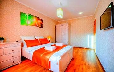 хата в аренду: 🕐Час.🌞День.🌃Ночь. 🏢Чистые 1 ком квартиры в центре Бишкека! ✅️Цены — 1