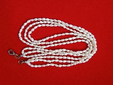 речной жемчуг: Винтажные бусы из пресноводного жемчуга — 3