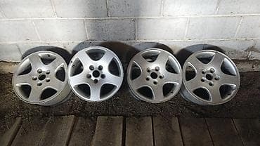 land cruiser prado: Литые Диски R 16 Audi, Комплект, отверстий - 5, Б/у — 1