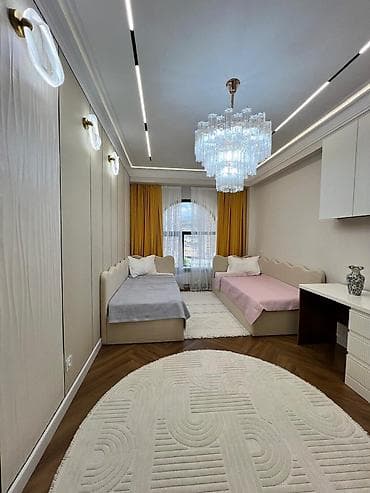 Батирлер: 3 бөлмө, 116 м², Асанбай мкр Элитка, 10 кабат, Дизайнердик оңдоо — 4