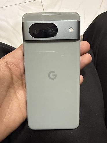 Sony: Google Pixel 8, Б/у, 128 ГБ, цвет - Серебристый, 1 SIM, eSIM — 4