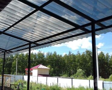 финская металлочерепица в бишкеке: ✅поликарбонат ✅профнастил ✅ металлочерепица ✅ сайдинг(фран,карниза) — 1