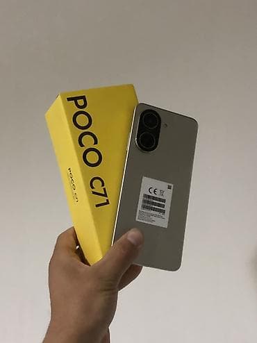 poco 5x: Poco C71, Новый, 128 ГБ, 2 SIM — 3