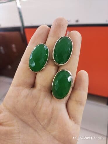 свадебные наборы ручной: Набор украшений, Проба 925, Женские, Новый — 5