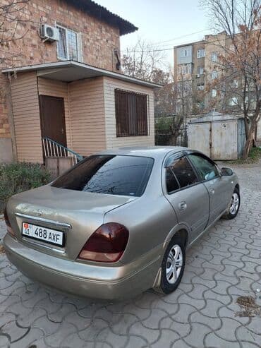 купить грузовой автомобиль с манипулятором бу: Nissan Bluebird: 2003 г., 1.5 л, Вариатор, Бензиновая, Седан — 6