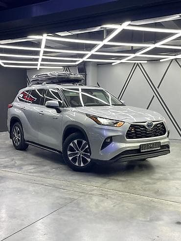 Toyota Highlander: 2021 г., 2.5 л, Автомат, Гибрид, Кроссовер at lalafo.kg Toyota Highlander: 2021 г., 2.5 л, Автомат, Гибрид, Кроссовер