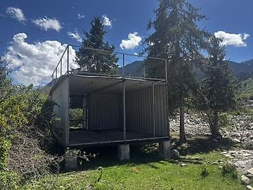 магазин контейнер: Металлическая модульная конструкция из морского контейнера 40 тонник с — 2