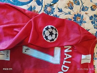 time try: Футбольная кофта/лонгслив Manchester United с длинным рукавом./Ronaldo — 3
