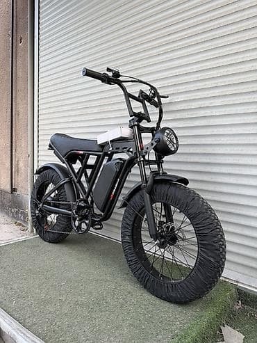 Электровелосипеды: Электровелосипеды fatbike с мощным мотор-колесом и увеличенной — 1