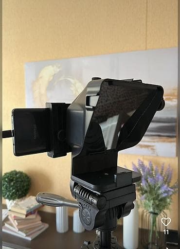 накамерный монитор: Телесуфлёр для смартфонов и DSLR-камер с Bluetooth-пультом - — 5