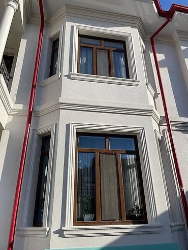 Декоративные фасадные элементы из пенополистирола с армированием -