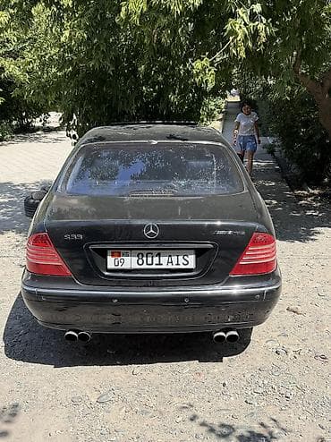 водовоз мерс: Mercedes-Benz S-class AMG: 2000 г., 5.5 л, Автомат, Бензин, Седан — 3