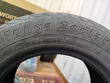 titan diski: Шины 195 / 65 / R 15, Лето, Б/у, Легковые, TUNGA — 2