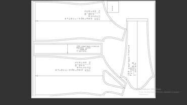 выкройки подушек игрушек: Изготовление лекал Разработка лекал одежды Лекала жасайбыз в САПР — 9