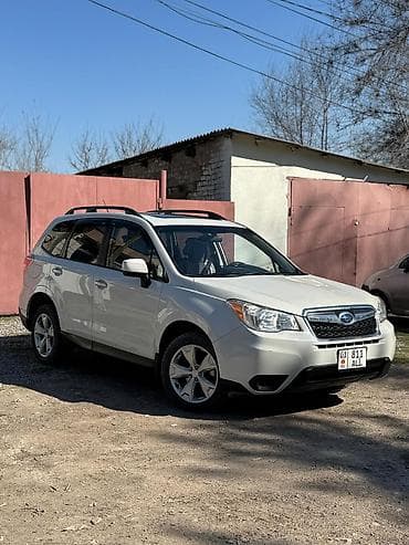 форма мотоцикл: Subaru Forester: 2015 г., 2.5 л, Автомат, Бензин, Кроссовер — 1