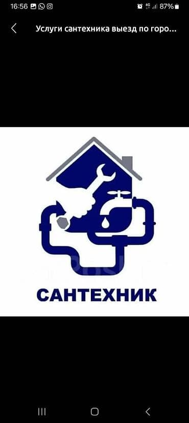 Сантехнические услуги с выездом по городу. Выполняем: - Диагностику и