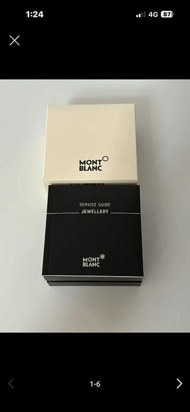 jimmy choo: Запонки Montblanc, новые! артикул 112906 (Mod. M61021) на сайте стоят — 5