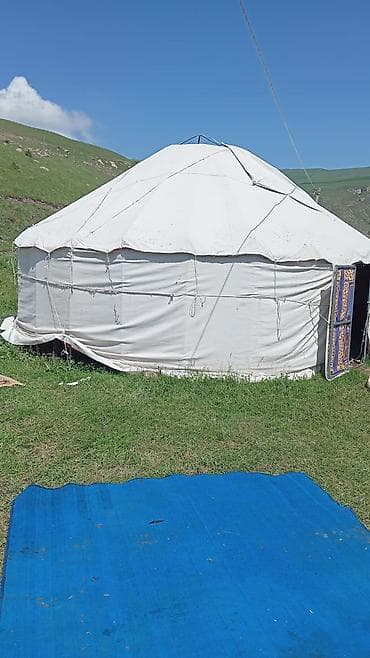 полатки в аренду: Традиционная юрта (кочевая палатка) - Классическая круглая форма — 1