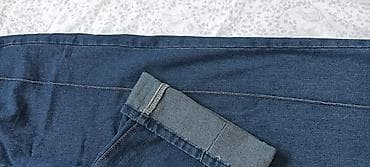 джинсовые платья оптом: Продаю Джинсы из плотного тёмно-синего денима размер 2XL (маломерят) — 5