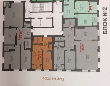 жилой дом в оше: Строится, Элитка, 1 комната, 47 м² — 9