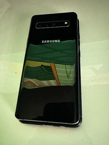 9 с: Samsung Galaxy S10 5G, Б/у, 512 ГБ, цвет - Черный, 1 SIM — 2