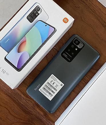 босе: Redmi, Redmi 10, Б/у, 128 ГБ, цвет - Серый, 2 SIM — 1