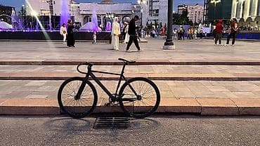 fixed gear: Городской велосипед, Рама M (156 - 178 см), Б/у — 3