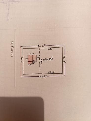 Продаю участок, 6 соток. Село Достук 5 линия 79 дом. Красная книга