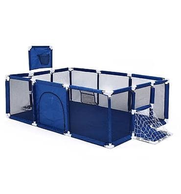 бала: Манеж‑игровая зона для детей/малышей Большая безопасная площадка для — 2