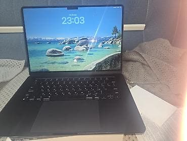 Ноутбуки Apple (MacBook): MacBook Air M3 8/256 15' состояние идеал! Бата 100% Без царапин — 1