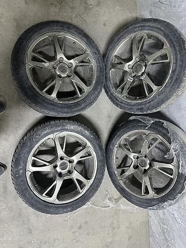 215 55 18: Колеса в сборе 50 / R 18, Б/у, Комплект, Легковые, Литые, отверстий - 5 — 2