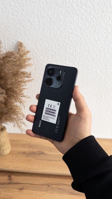 Redmi, Redmi Note 14, Новый, 128 ГБ, цвет - Черный, 2 SIM