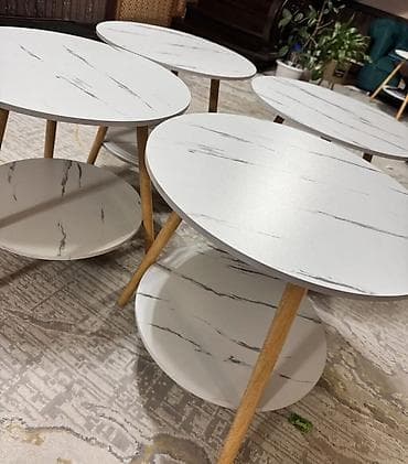 кухыный столы: Журнальный столик для дома и офиса ✨✨подходящий для любого интерьера🌿🌱 — 3