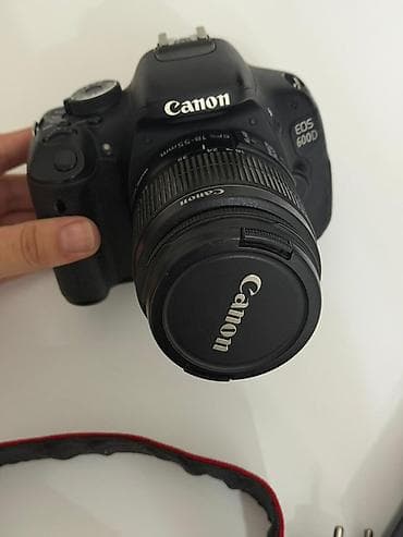 Фото жана видеокамералар: Зеркальная камера Canon EOS 600D с комплектным зум-объективом Canon — 1