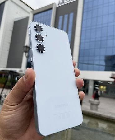 aiphone 5: Samsung Galaxy A55 5G, Б/у, 128 ГБ, цвет - Голубой, 1 SIM — 4