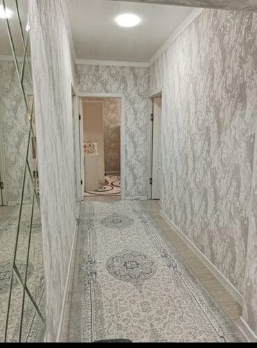 3 комнатная квартира джал: 3 комнаты, 100 м², 107 серия, 9 этаж, Евроремонт — 9