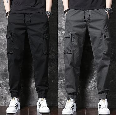 Куртки: Мужские лыжные штаны, Новый, Без утеплителя, Внутренние и внешние карманы — 2