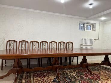 бу шкафы для кухни: Стол длина 4,5 метр ширина 1,20
50000сом состояние отличное — 3