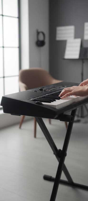 Музыкальные инструменты: Синтезатор Yamaha PSR-E263 - Портативная электронная клавиатура на 61 — 1