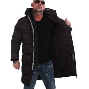 личный: Мужская зимняя куртка YAKUZA FCK SOCIETY 2PAD для мужчин. Стёганная — 7