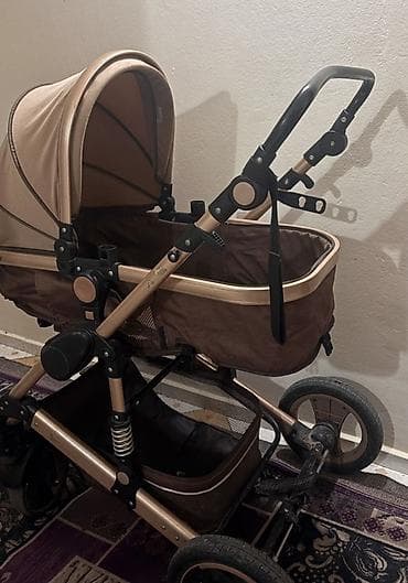 коляски трансформер: Детская коляска-трансформер 2-в-1 (люлька/прогулочный блок) — 3