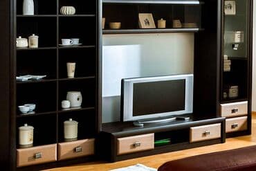 аквариум с тумбой: Тумба под ТВ 2Я, коллекции Коен МДФ, Штрокс Темный, БРВ Брест — 2