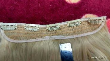 резиновый дилдо: Накладки для волос на специальных крепления ( прещепки) волнистый — 3